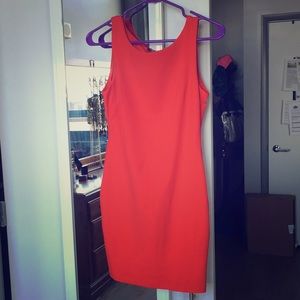 Bebe Open-back Mini Dress